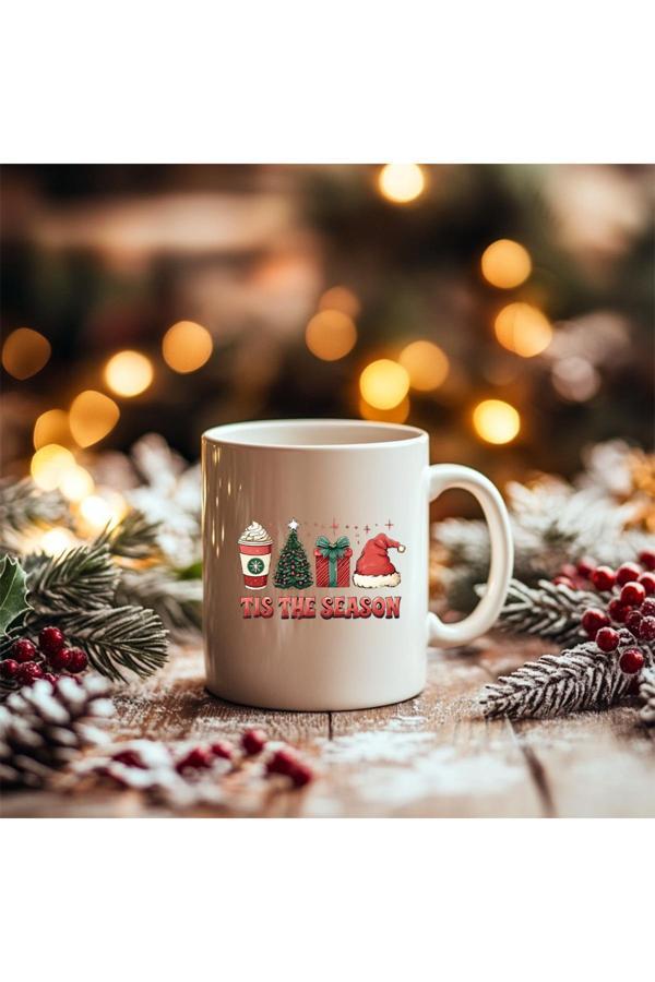 North Whiskers Tis The Season Yılbaşı Baskılı Kupa - Image 1