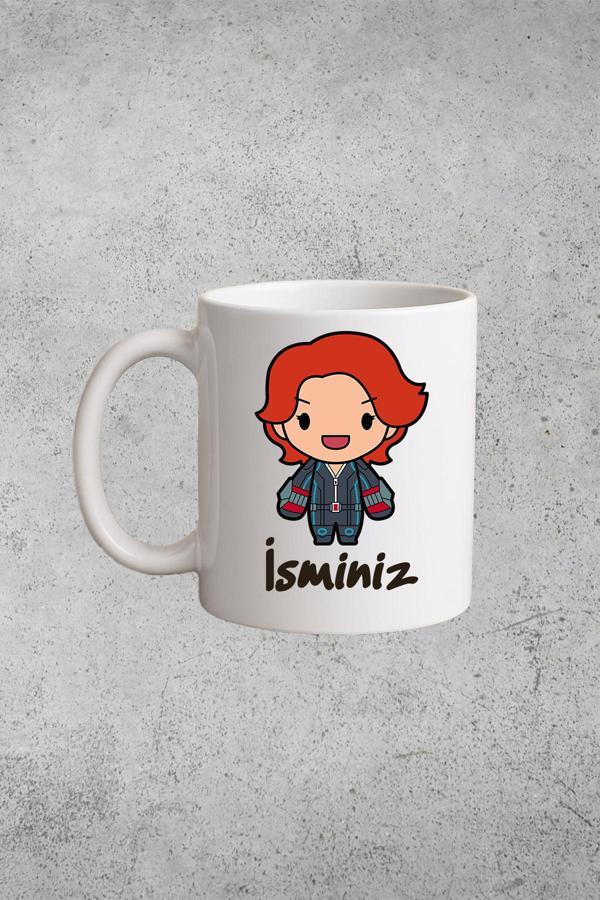 North Whiskers Black Widow Baskılı Kupa Bardak 330 Ml - Image 1