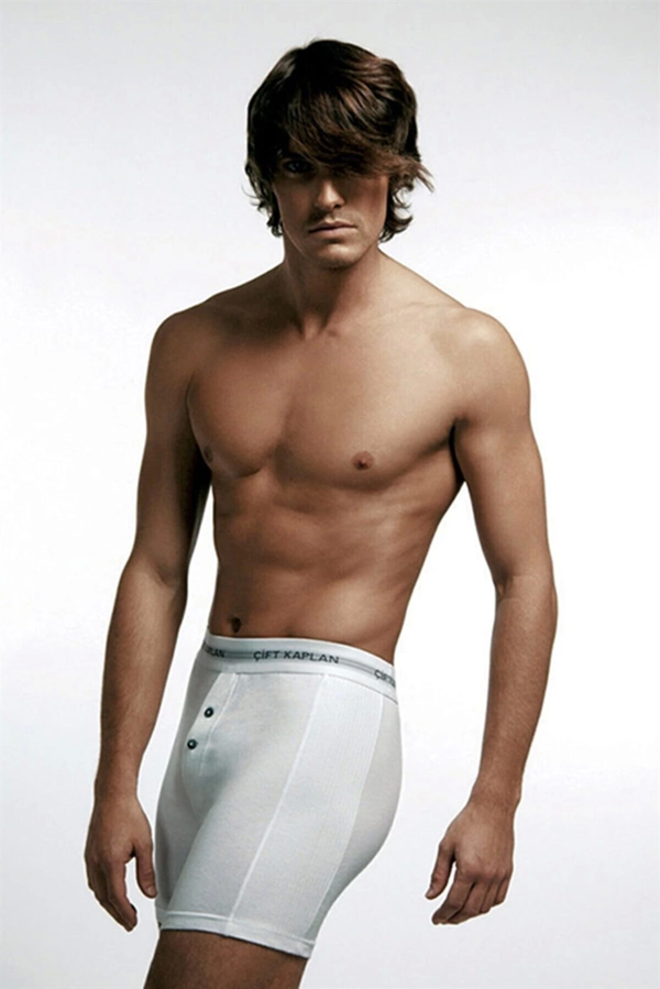 Çift Kaplan 880 Elastanlı Erkek  Boxer - Image 1