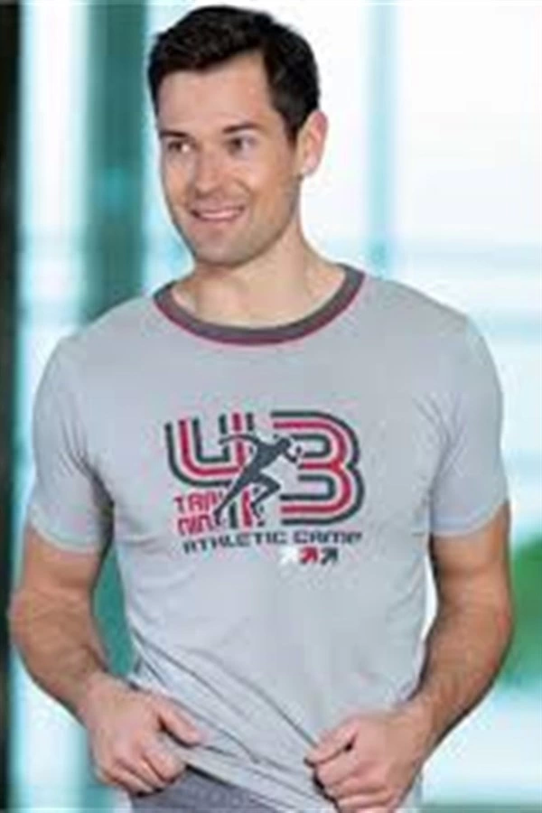 Berrak Erkek  43 Baskılı T-shirt 1038 - Image 1