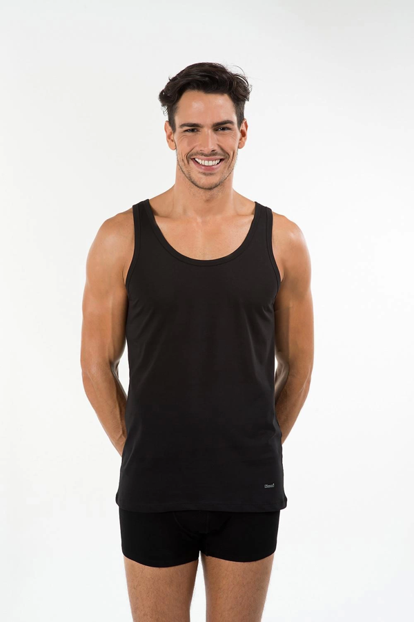 Kom Scott Erkek  Askılı Atlet 2'li - Image 1