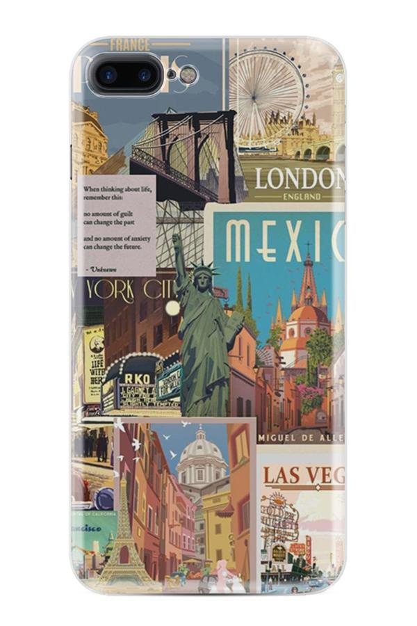 Arvencase Apple Iphone 7-8 Plus Kılıf Kapak Happy Seri Silikon Ip-7Plus Stk-28-Ip7Plus - Image 1