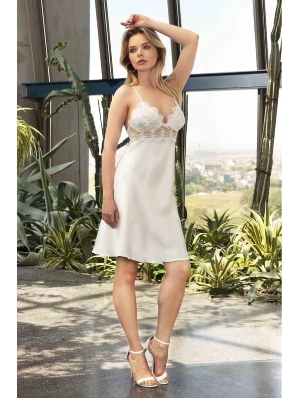 5491 Bayan Saten Gecelik - Image 1