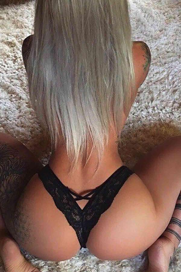 Kadın Siyah Dantelli Seksi Külot - Image 1