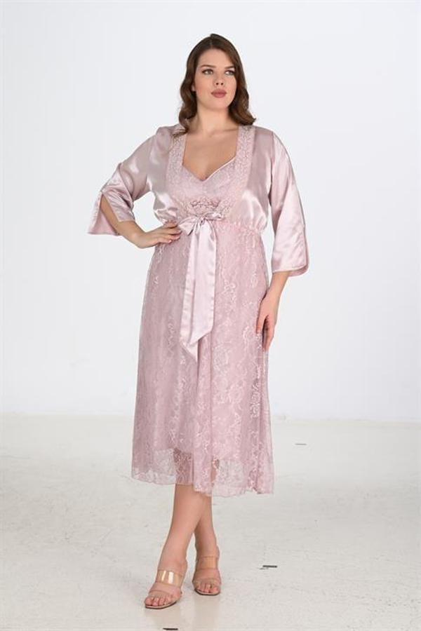 2'li Pudra Sabahlık Takımı Bigsize 6220 - Image 1