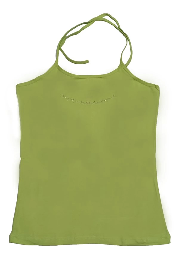 Boyundan Bağlamalı Taş İşlemeli Atlet - Image 1