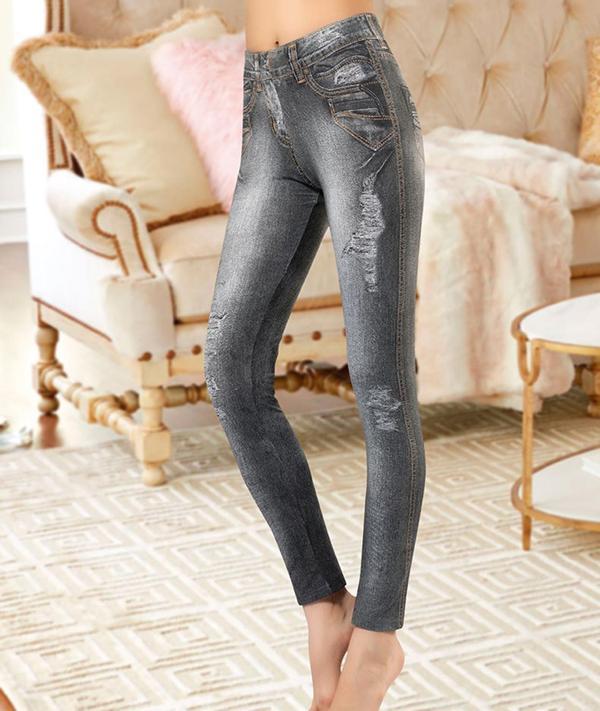 Kot Görünümlü Kadın Tayt 440 - Image 1