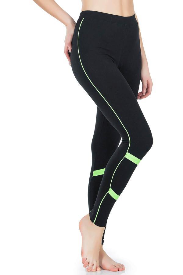 Şeritli Kadın Tayt 0604 - Image 1