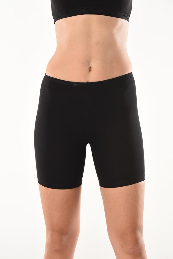 Likralı Kısa Kadın Şort Tayt 494 - Image 1