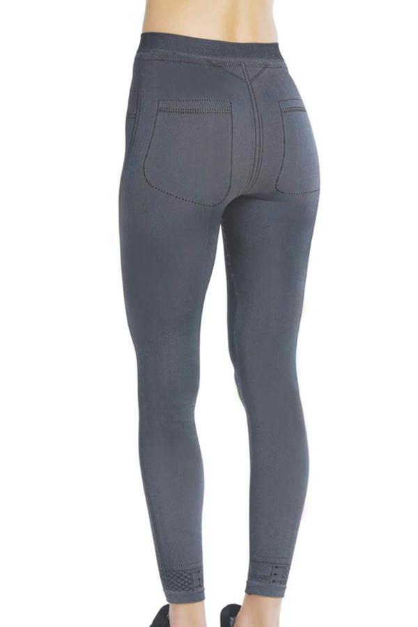 Gri Mı 3825 Bayan Sporcu Tayt - Image 1