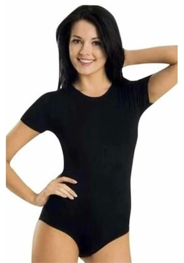 9257 Kadın Kısa Kol Çıtçıtlı Atlet - Image 1