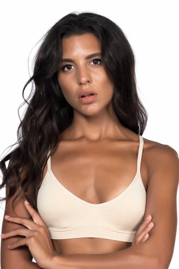 Ten Mı Emay 4020 Pedli İnce Askılı Büstiyer - Image 1