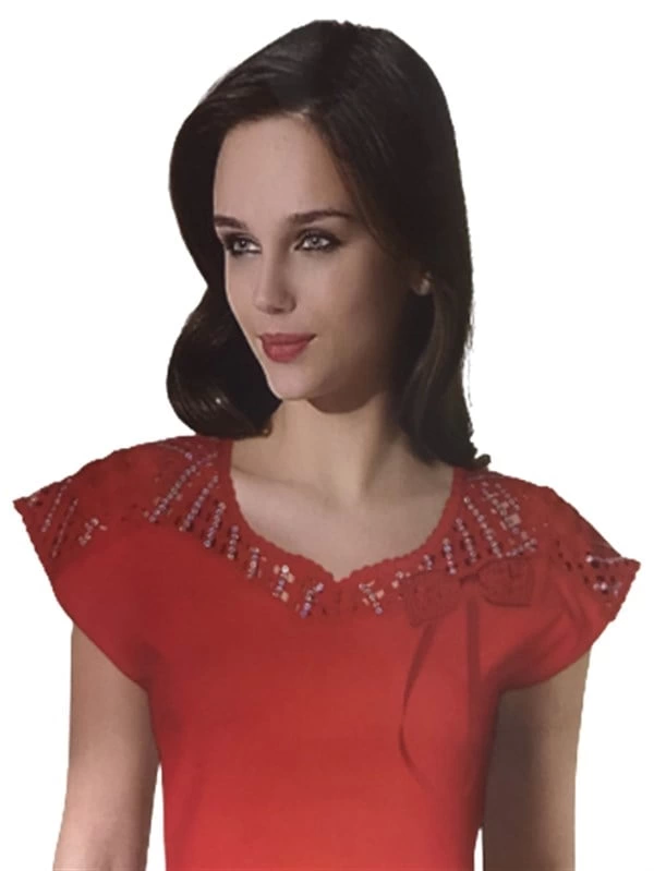 Şahinler Nakışlı Sıfır Kol Atlet B349 - Image 1