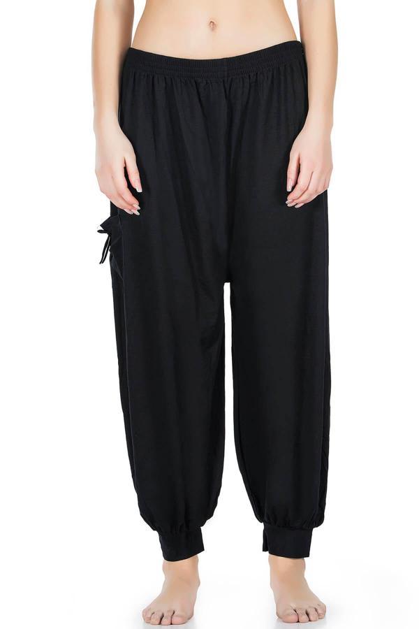 Siyah Manşetli Şalvar 0527-syh - Image 1