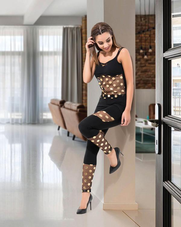 Askılı Kadın Tayt Takım 1501 - Image 1