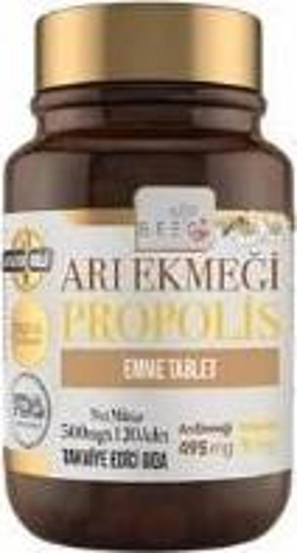 Bee'o UP Arı Ekmeği Saf Anadolu Propolisi 120 Emme Tablet - Image 1