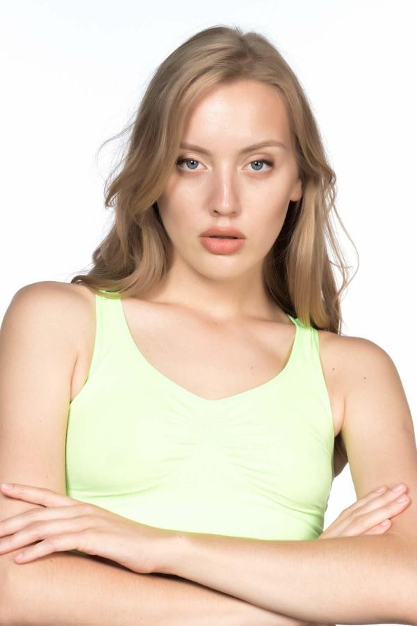 Yeşil Mı Emay 4001 Soft Sporcu Büstiyer - Image 1