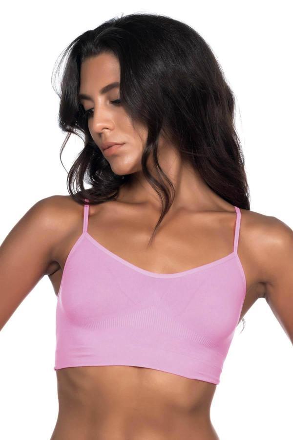 Fuşya Mı Emay 4003 Soft İp Askı Büstiyer - Image 1