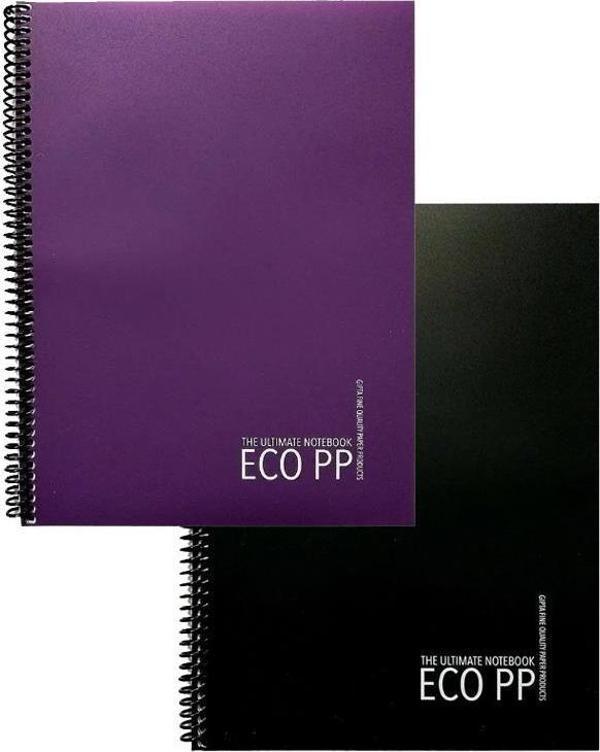 Gıpta Eco PP A4 80 Yaprak Kareli ve Çizgili Defter Seti - Image 1