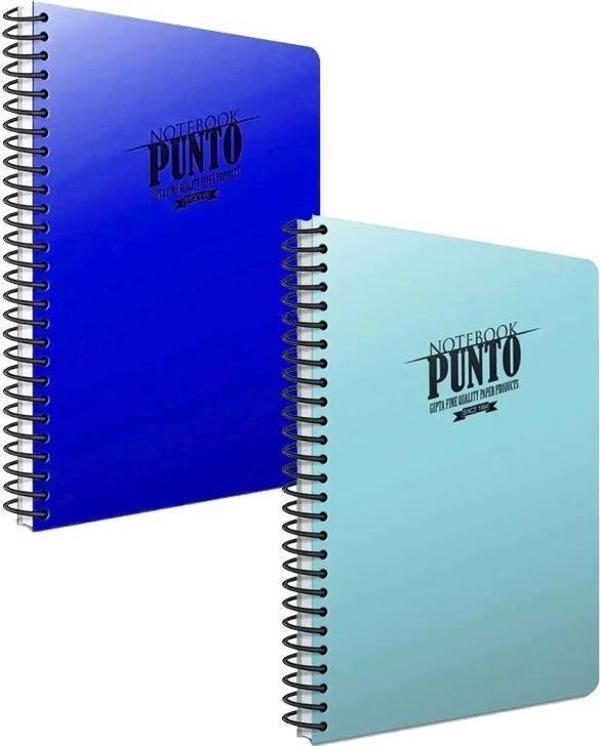 Gıpta Punto A5 60 Yaprak Kareli ve Çizgili Defter Seti - Image 1