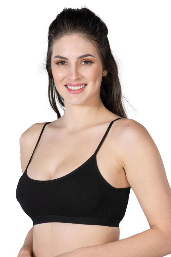 Siyah Mı Emay 1425 Modal Cotton Pedli Büstiyer - Image 1