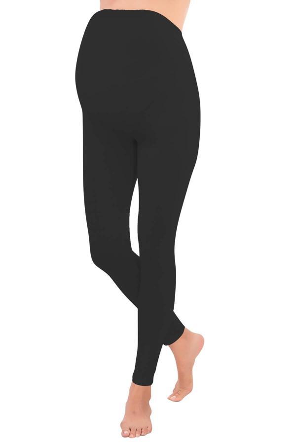 Siyah Mı Emay 1433 Modal Cotton Hamile Tayt - Image 1