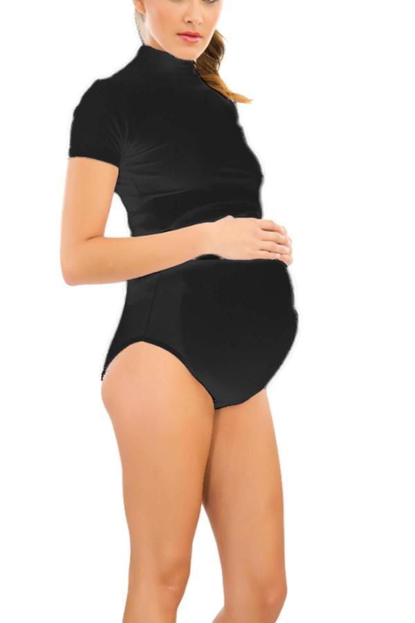 Siyah Mı Emay 1446 Modal Cotton Hamile Külot - Image 1