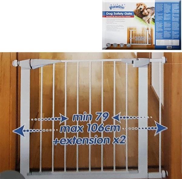 Pawise Güvenlik Kapısı 72x76 cm - Image 1