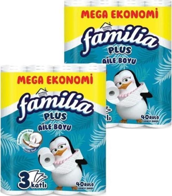 Familia Tuvalet Kağıdı 40lı 3 Katlı 2 Paket - Image 1