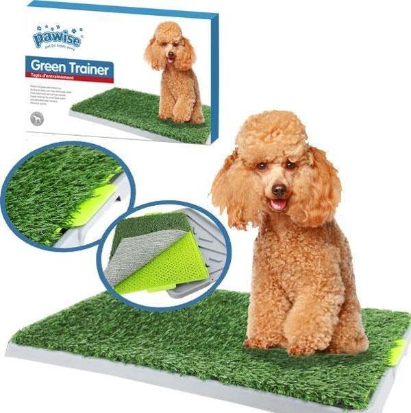 Pawise Köpek Çiş Eğitimi Yapay Çimli Tuvalet Kabı - Image 1