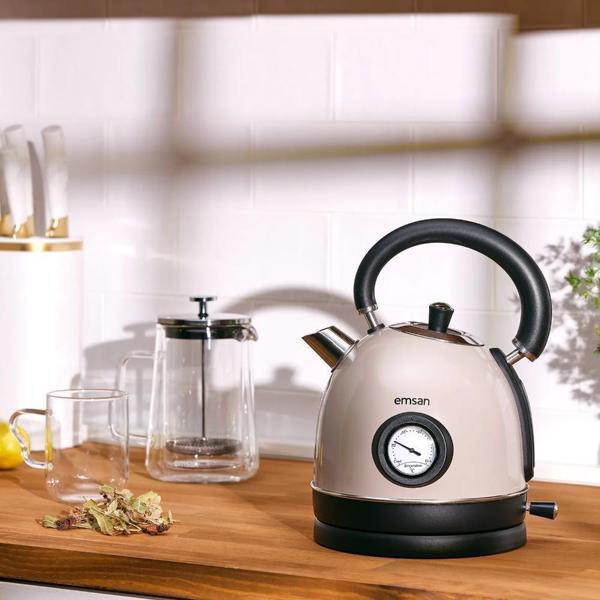 Emsan Turtle Kettle Beige - Image 1
