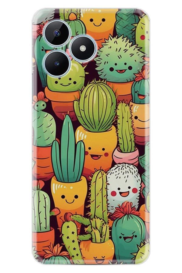 Arvencase Realme Note 50 Kılıf Hd Baskılı Yüksek Korumalı Happy Seri Xt-Note50 Stk-359 -Note50 - Image 1