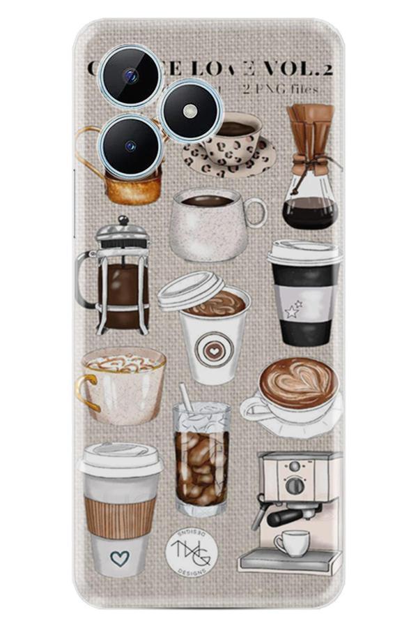 Arvencase Realme Note 50 Kılıf Hd Baskılı Yüksek Korumalı Happy Seri Xt-Note50 Stk-371 -Note50 - Image 1