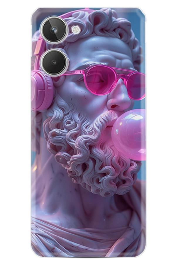 Arvencase Realme 10 Kılıf Hd Baskılı Happy Seri Silikon Kapak Xt-Real10 Stk-520-Real10 - Image 1