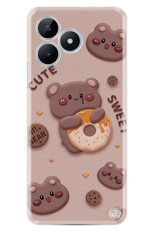 Arvencase Realme Note 50 Kılıf Hd Baskılı Yüksek Korumalı Happy Seri Xt-Note50 Stk-112 -Note50 - Image 1