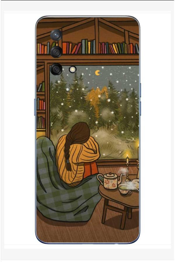 Arvencase Oppo A74 Kamera Korumalı Baskılı Desenli Özel Seri Kılıf Kapak - Image 1