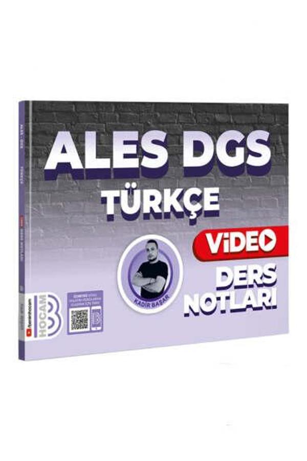 Benim Hocam Yayınları Ales Dgs Türkçe Video Ders Notları  - Benim Hocam Yayınları - Image 1