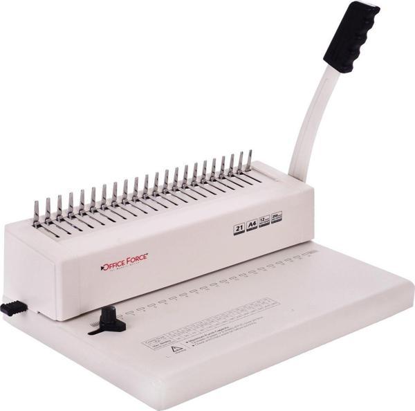 Office Force C-12 Plastik Spiral Cilt Makinesi - Image 1