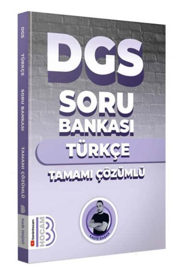 Benim Hocam Yayınları Dgs Türkçe Tamamı Çözümlü Soru Bankası  - Benim Hocam Yayınları - Image 1