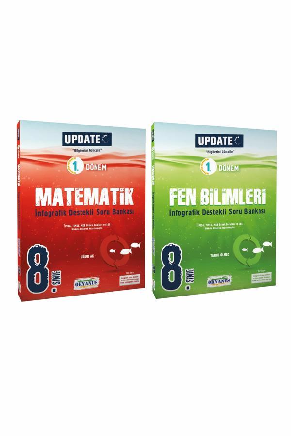 Okyanus Yayınları 8. Sınıf Matematik Update 1. Dönem İnfografik Destekli Soru Bankası - Image 1