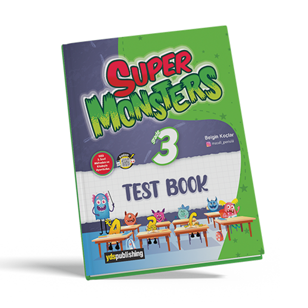 Yds Publishing Yayınları 3. Sınıf Süper Monsters Test Book  - YDS Publishing - Image 1