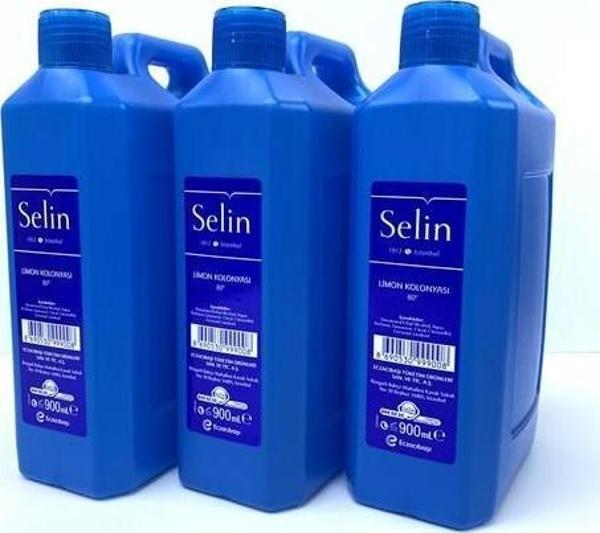 SELİN KOLONYA BİDON 900 ML X 3 ADET - Image 1