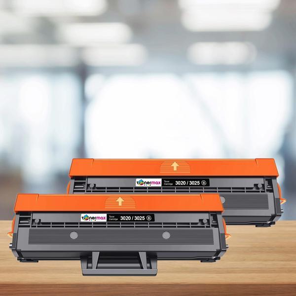 Xerox Phaser 3020 / 3025 Muadil Toneri 2'li Paket - Image 1
