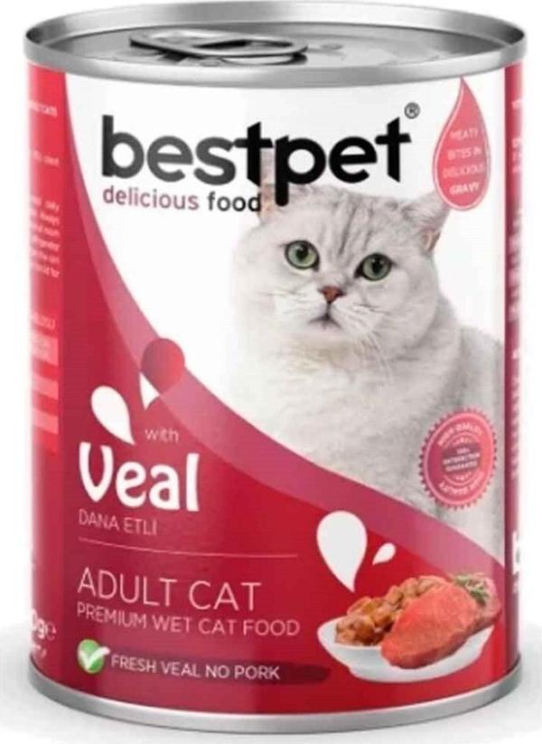 Best Pet Dana Etli Yetişkin Kedi Konservesi 400 gr - Image 1