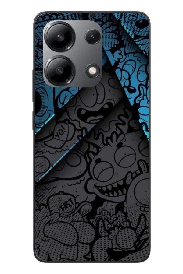 Arvencase Xiaomi Redmi Note 13 Pro 4G Kamera Korumalı Baskılı Desenli Özel Seri Kılıf Kapak - Image 1