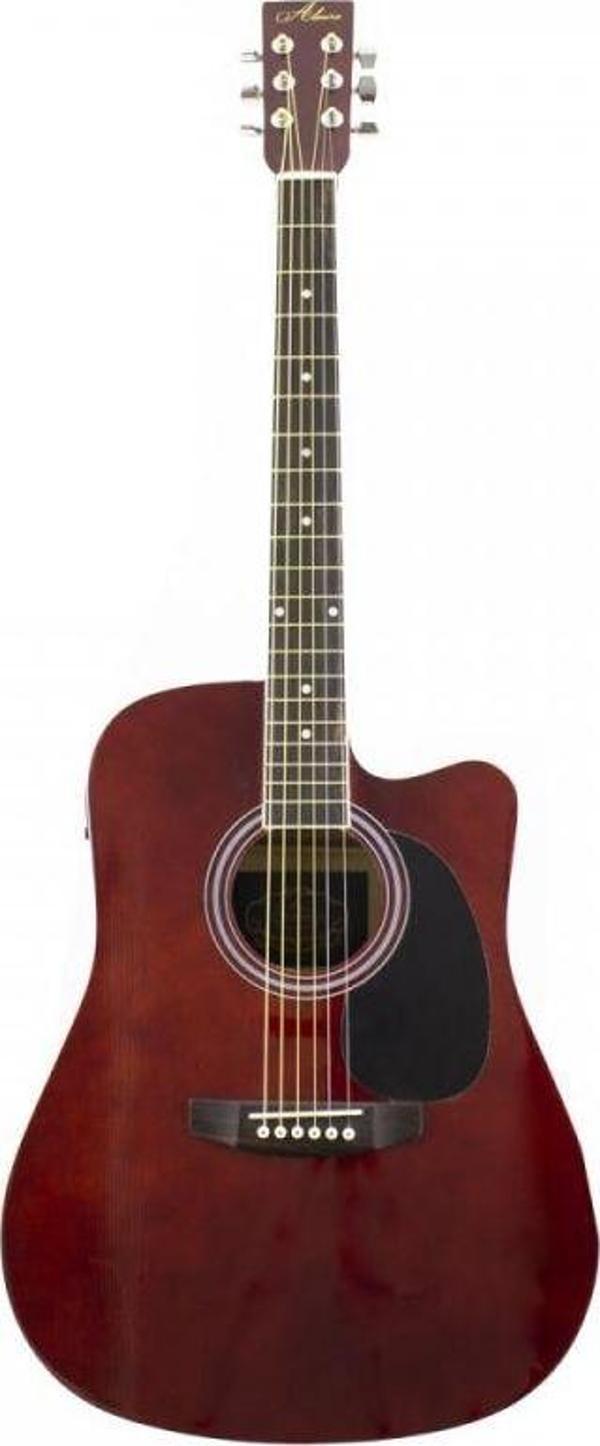Almira F650N-WRC Wine Red Elektro Akustik Gitar - Image 1
