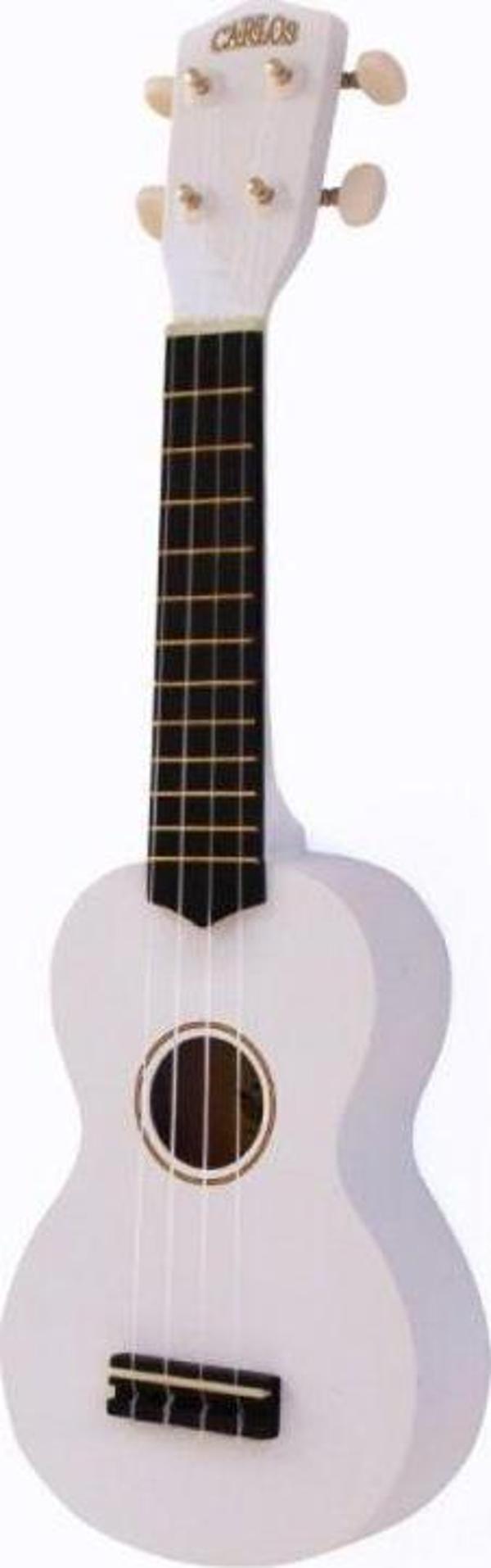 Carlos CRU50-WHT Beyaz Soprano Ukulele - Image 1