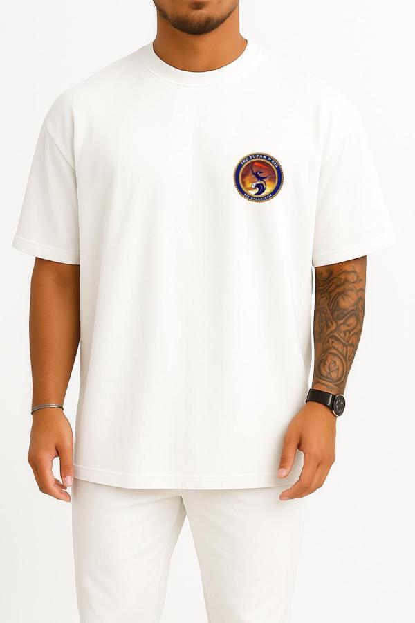 Oversize Tcg Tufan P333 Cep Tasarımlı Unisex T-Shirt - Image 1