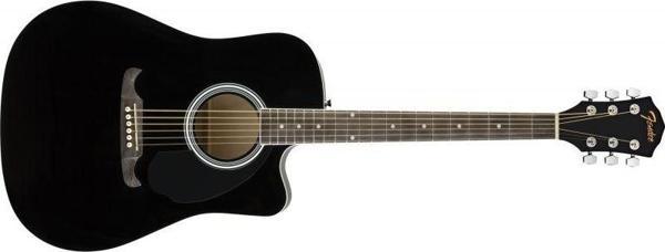 Fender FA-125CE WN BLK - Image 1