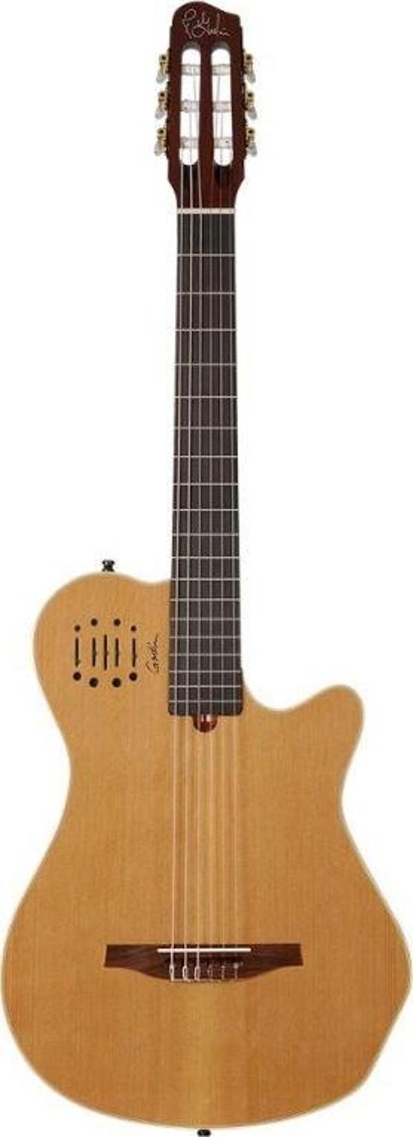 Godin Multiac Grand Concert Encore Sg Elektro Klasik Gitar (Natural) - Image 1